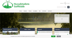 Desktop Screenshot of huvudstadensgolf.se